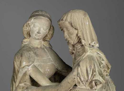 Heimsuchung Mariae, um 1420 | Fotoaufnahme von Monika Runge Heimsuchung Mariae, um 1420 | Fotoaufnahme von Monika Runge
