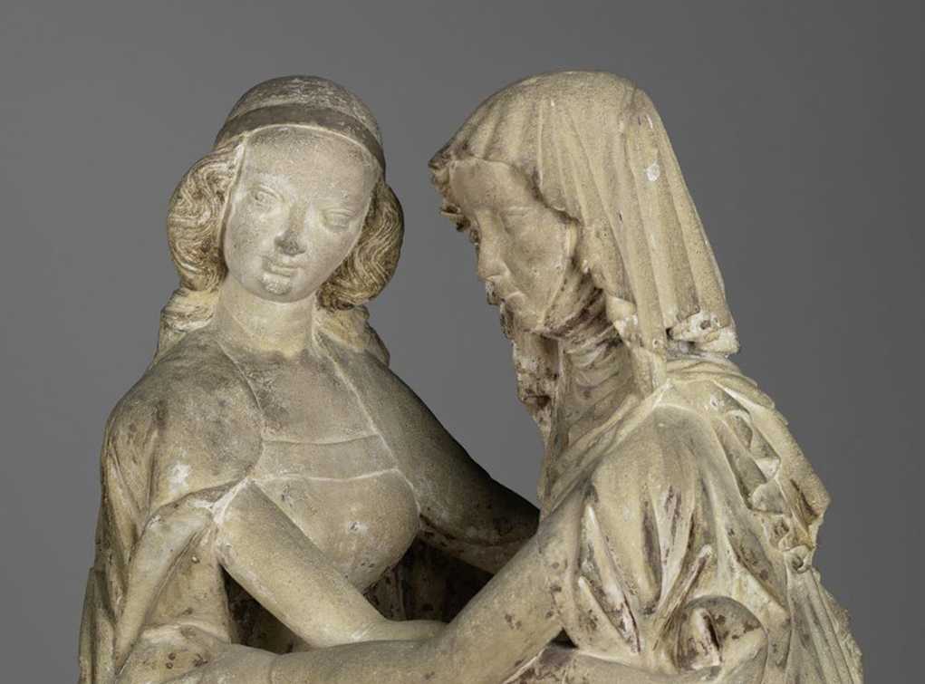 Heimsuchung Mariae, um 1420 | Fotoaufnahme von Monika Runge Heimsuchung Mariae, um 1420 | Fotoaufnahme von Monika Runge