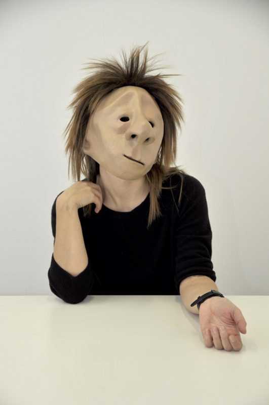 Maskenaktion mit Susanne Carl | Fotoaufnahme von Lucia Hufnagel