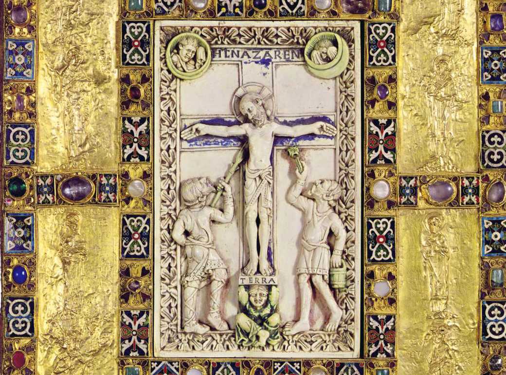 Buchdeckel des Echternacher Codex, um 1040 | Fotoaufnahme von Jürgen Musolf