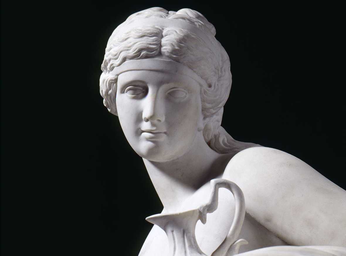 Samuel Nahl, Hebe, die griechische Göttin der Jugend, 1791 | Fotoaufnahme GNM